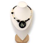 Dreamy Putti Hand-Painted Choker