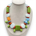 Glass Garden Vintage Venetian Glass Necklace