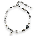 Steel Silver Heart Necklace