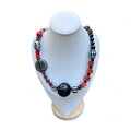 Geometry in Color Vintage Venetian Glass Necklace