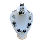 Zebra Heart Necklace