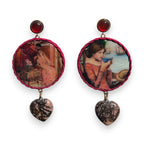 Destiny Hand-Painted Earrings