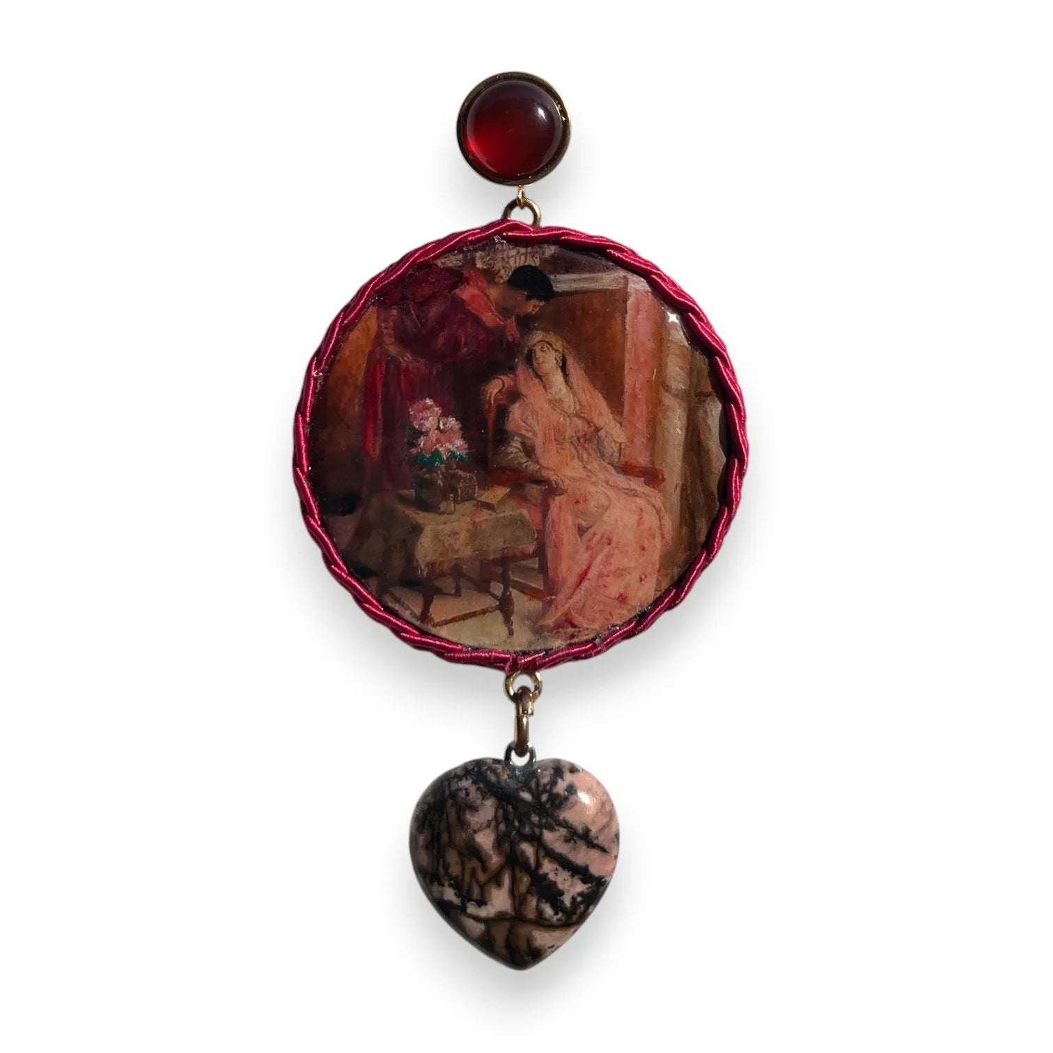 Destiny Hand-Painted Earrings