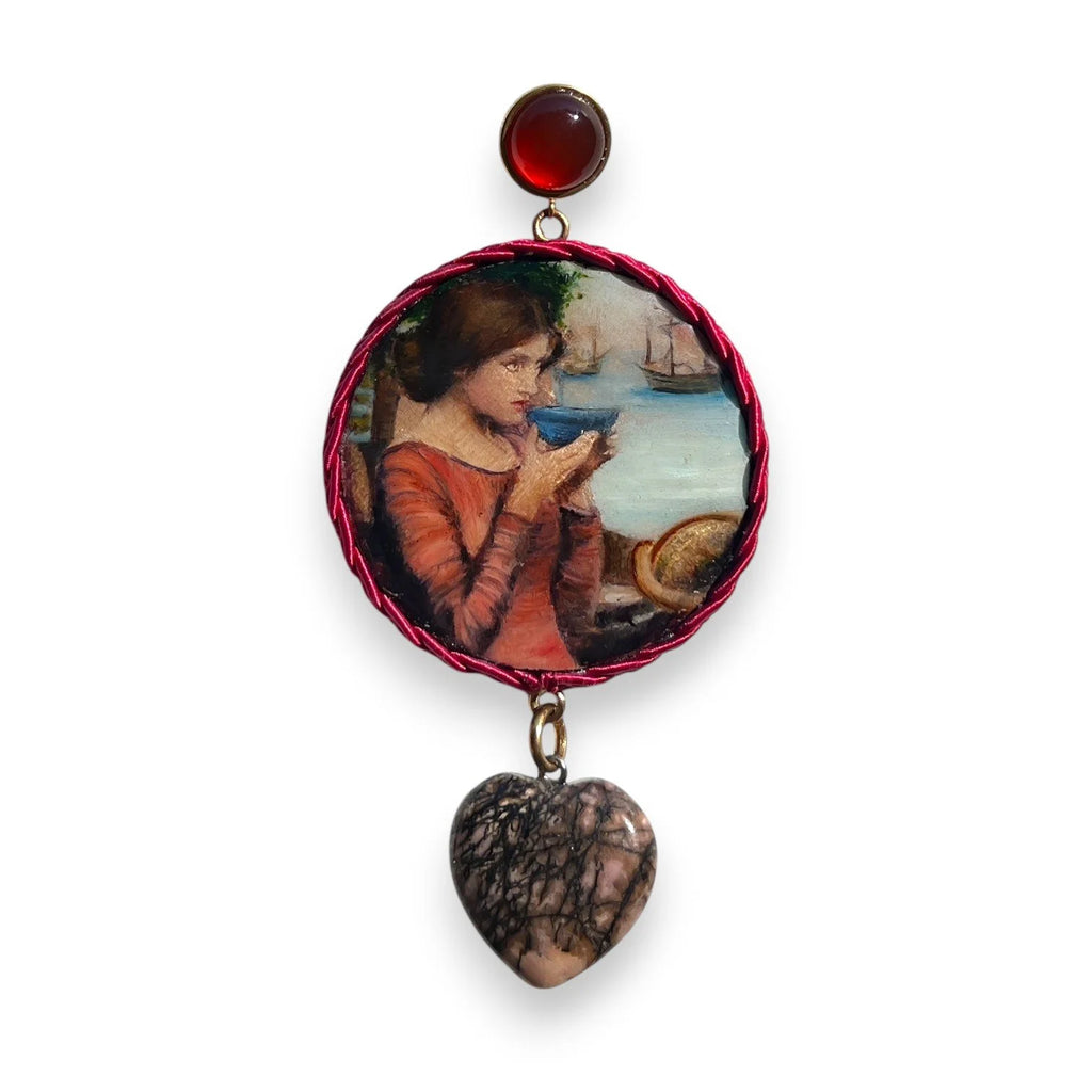 Destiny Hand-Painted Earrings