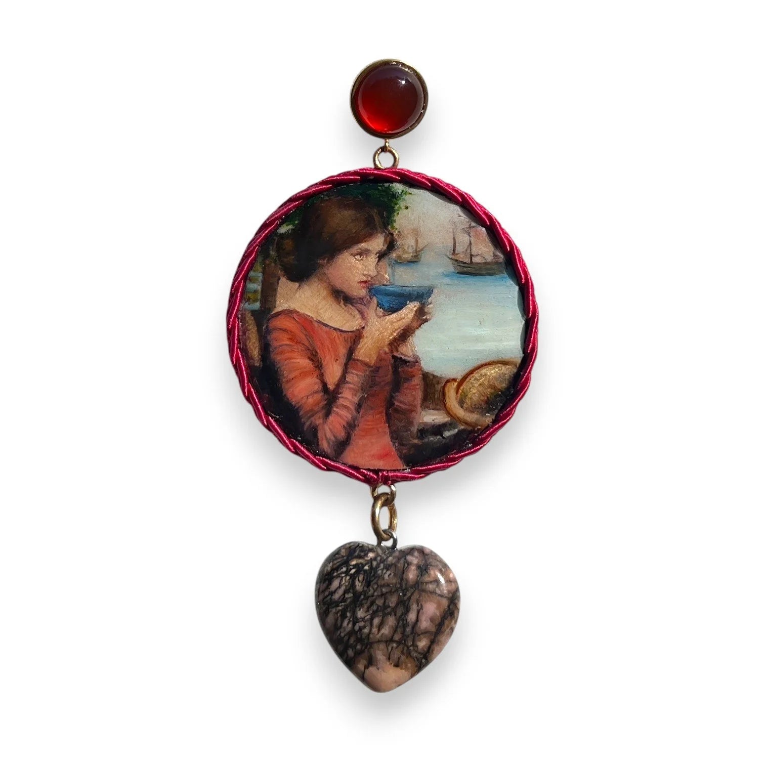 Destiny Hand-Painted Earrings