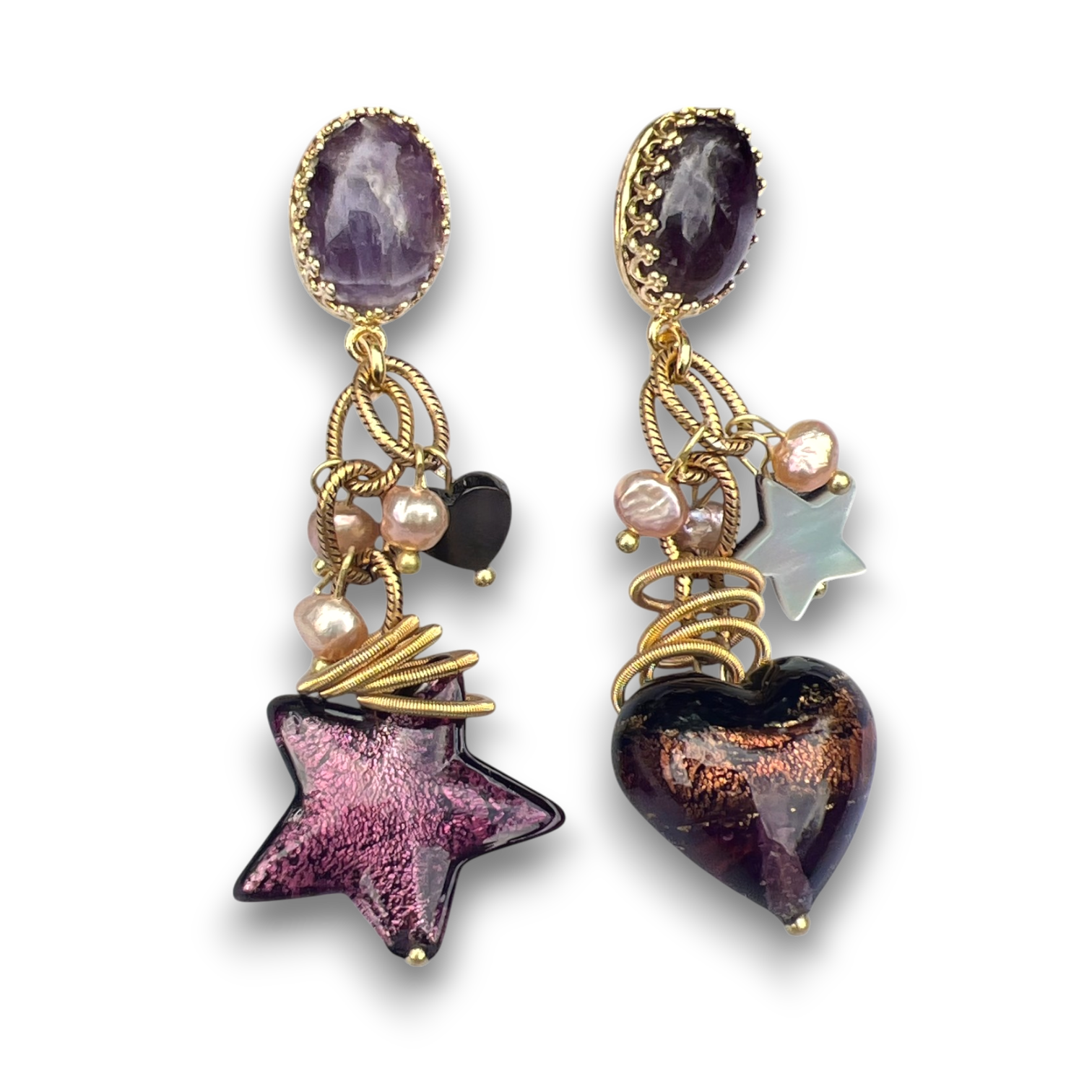 Amethyst Serale Earrings