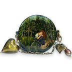 Alenushka Hand-Painted Leather Bracelet