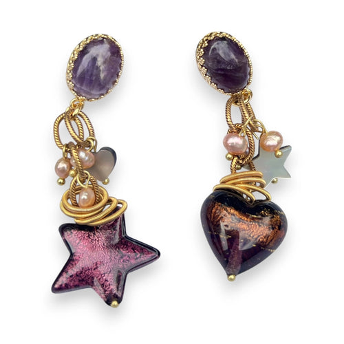 Amethyst Serale Earrings