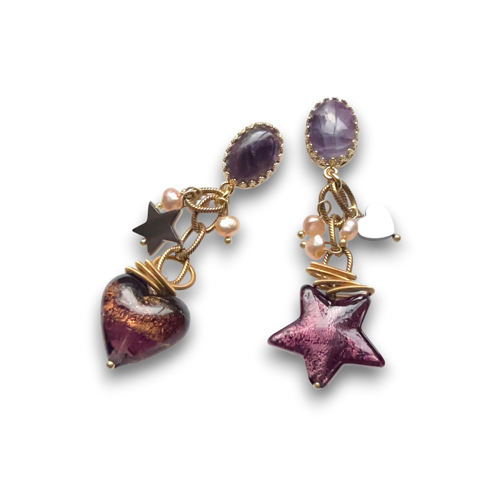 Amethyst Serale Earrings