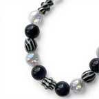 Zebra Heart Necklace