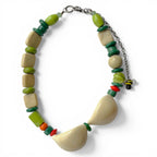 Sculptural Murano glass Necklace with Bee Charm