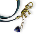 Venus Hand-Painted Leather Bracelet