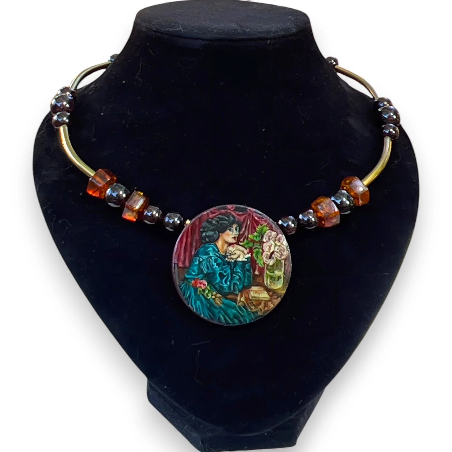 Muse & Memory Hand-Painted Choker