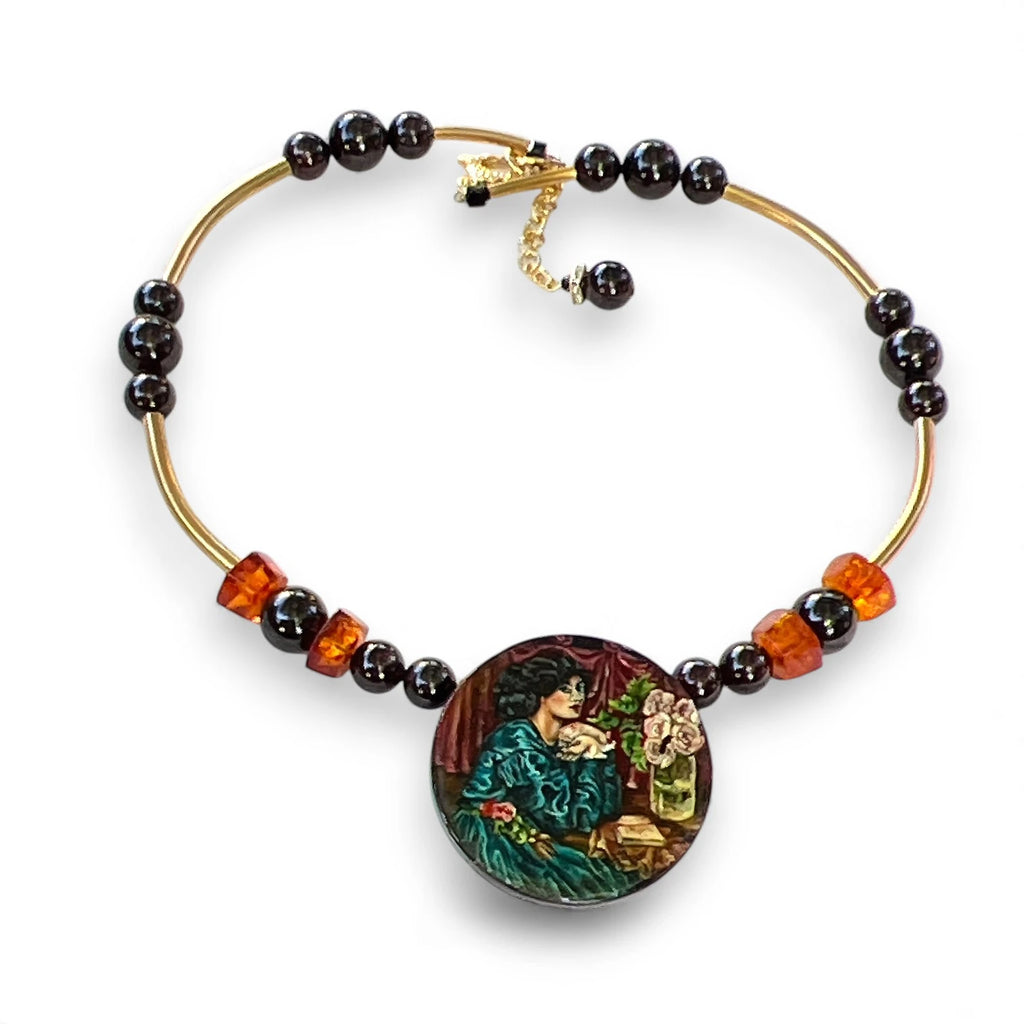 Muse & Memory Hand-Painted Choker