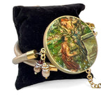Phyllis & Demophoon Hand-Painted Leather Bracelet