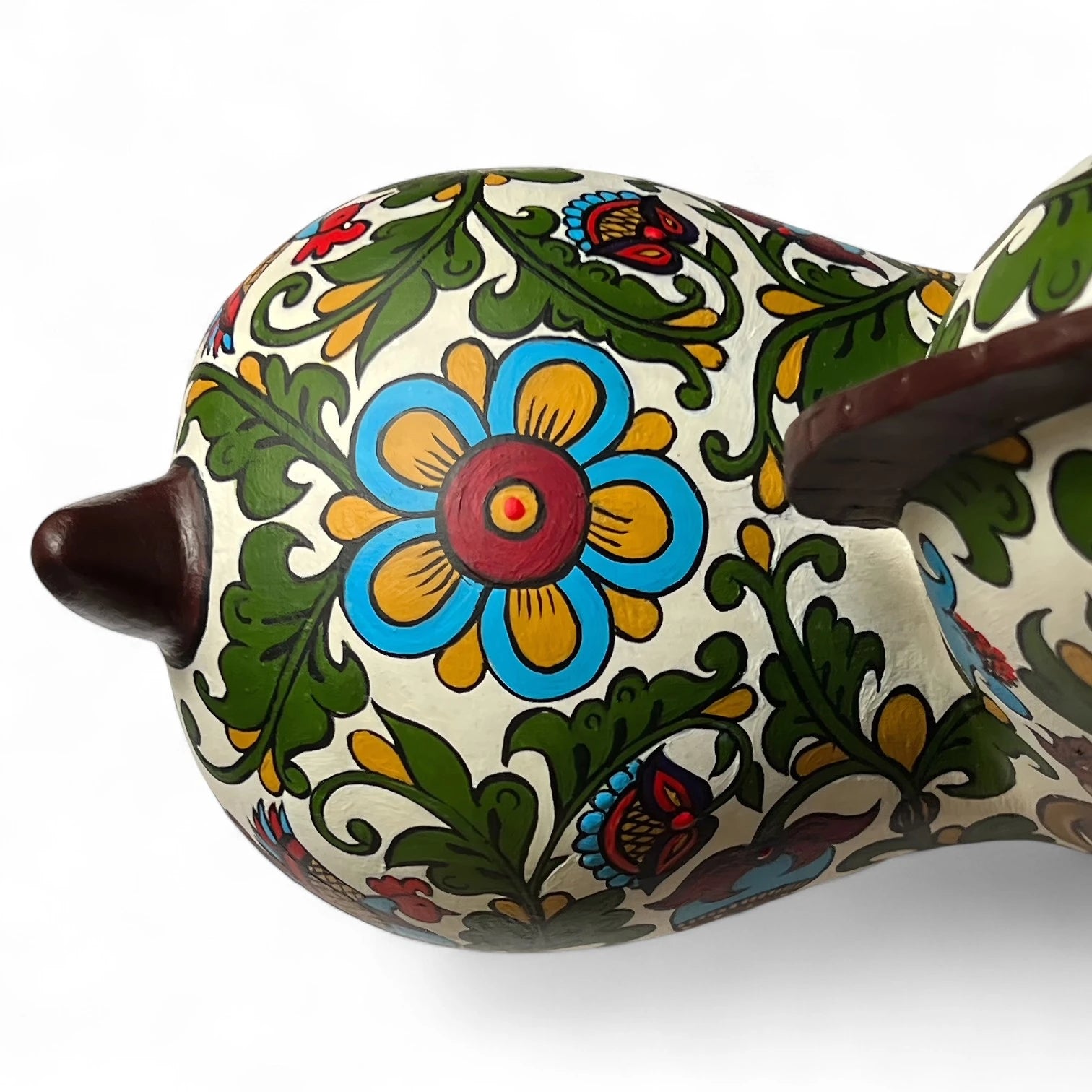 Spirit of the North – Hand-Painted Horse Sculpture