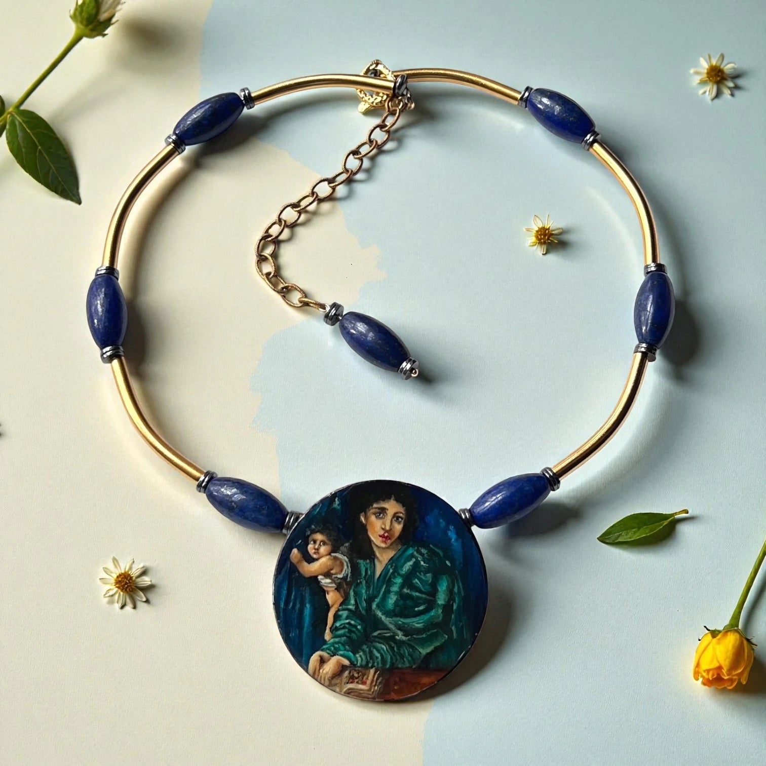 Venus Hand-Painted Choker
